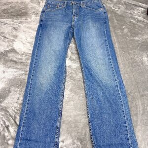 Levi's Men's 505 33x30 Original Straight Fit Jeans - Blue